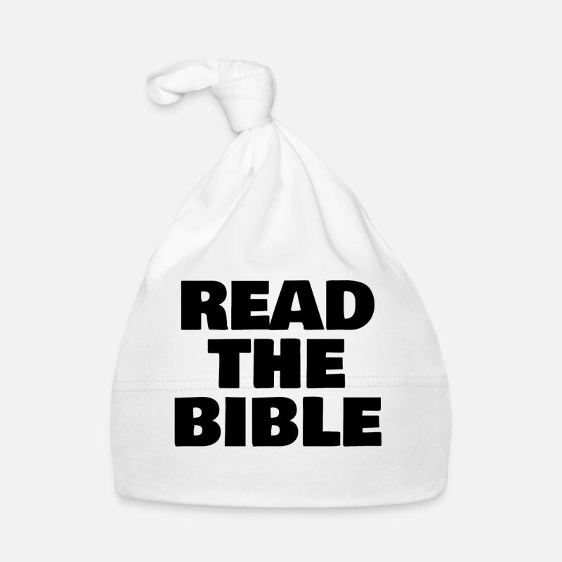 LIS LA BIBLE - Bonnet bio Bébé - blanc