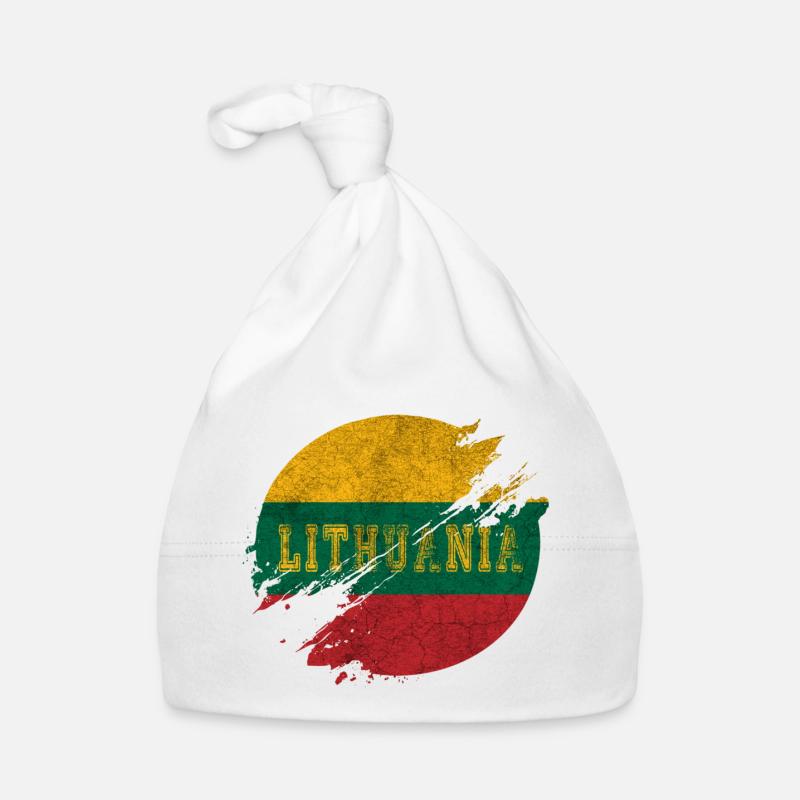 Litauen Kreis Baby Bio-Mütze