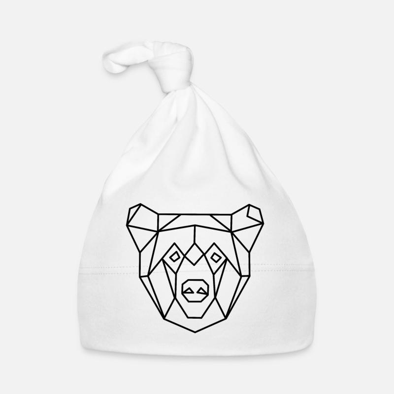 bear Organic Baby Cap