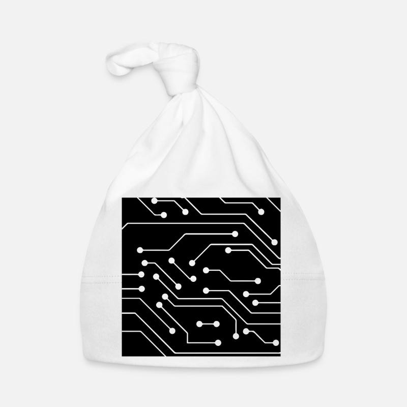 Modèle d'ordinateur Bonnet bio Bébé