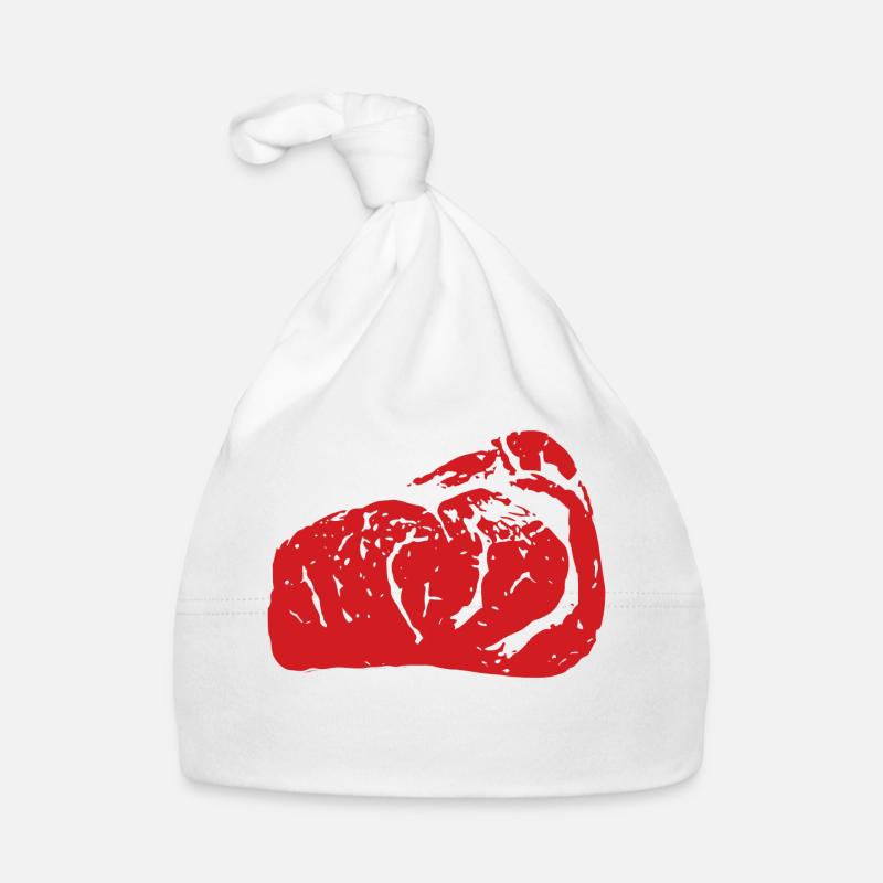 saftiges Steak Baby Bio-Mütze
