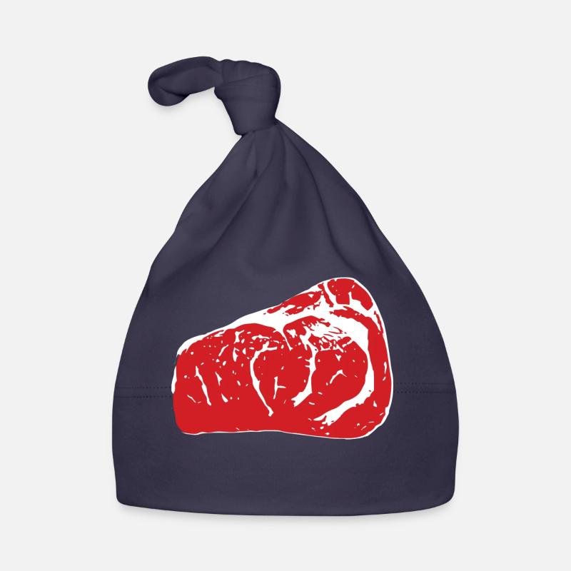 saftiges Steak Baby Bio-Mütze