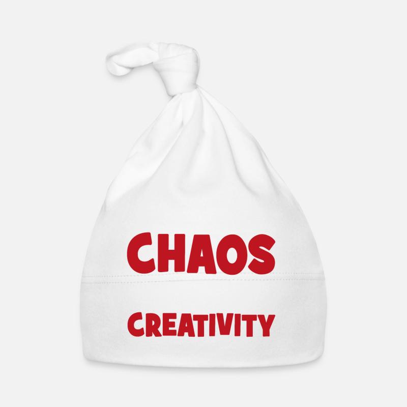 creative - Organic Baby Cap - white
