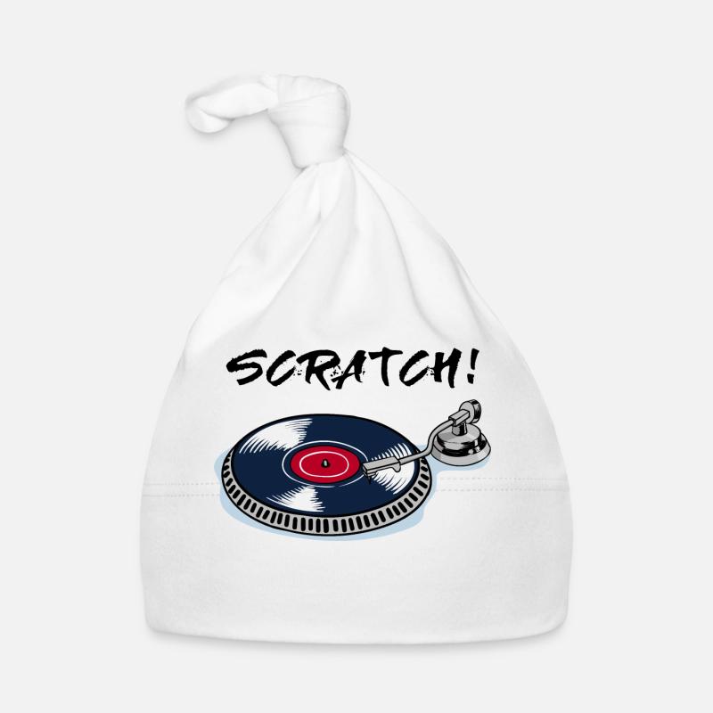 Platine vinyle Scratch beatbox vinyle Bonnet bio Bébé