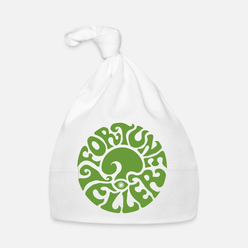 FORTUNE TELLER - vert - diseuse de bonne aventure psychédélique Bonnet bio Bébé