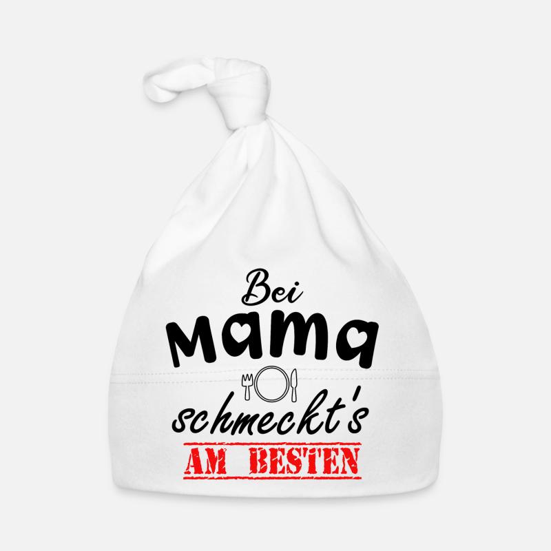 C'est meilleur avec maman | Pour le meilleur Bonnet bio Bébé