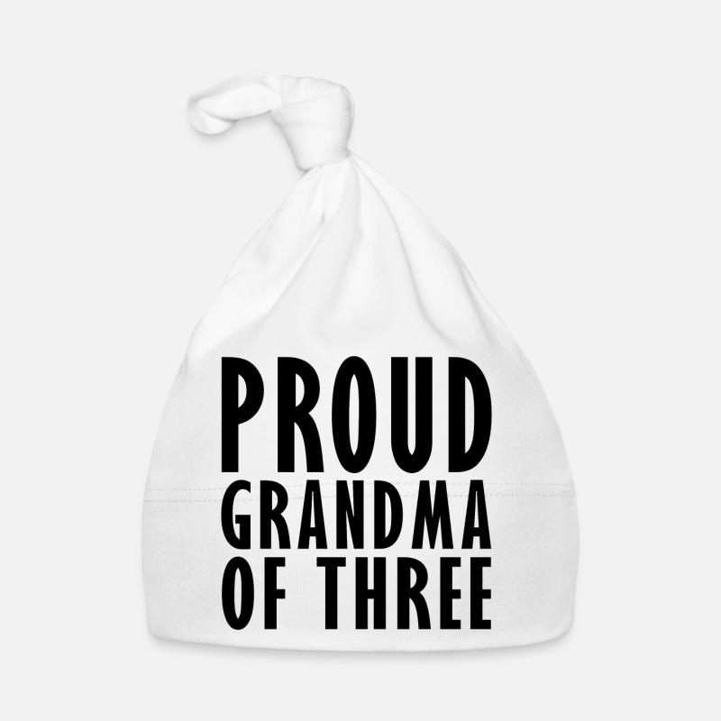 Fière grand-mère de 3 Bonnet bio Bébé