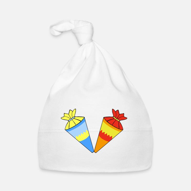 School cone school cone school enrollment sugar cone Organic Baby Cap