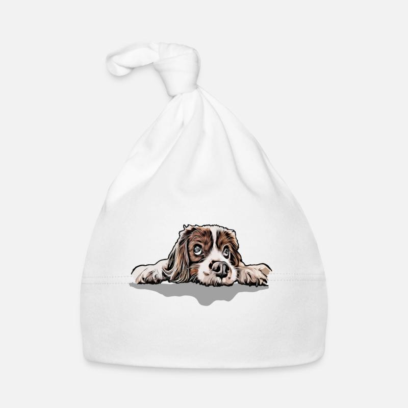 Cavalier King Charles Spaniel Baby Bio-Mütze