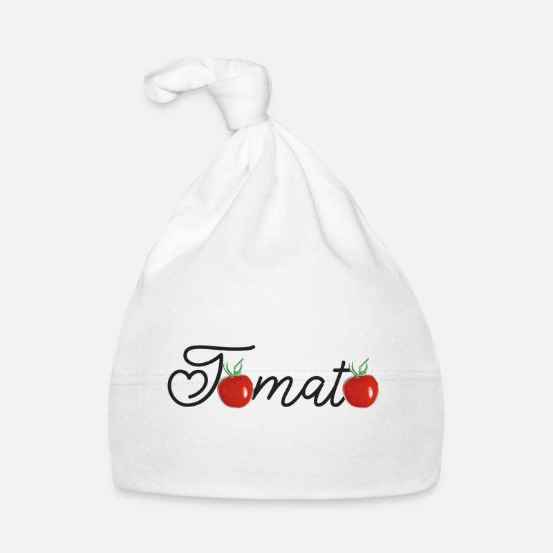 Tomato - tomato Organic Baby Cap
