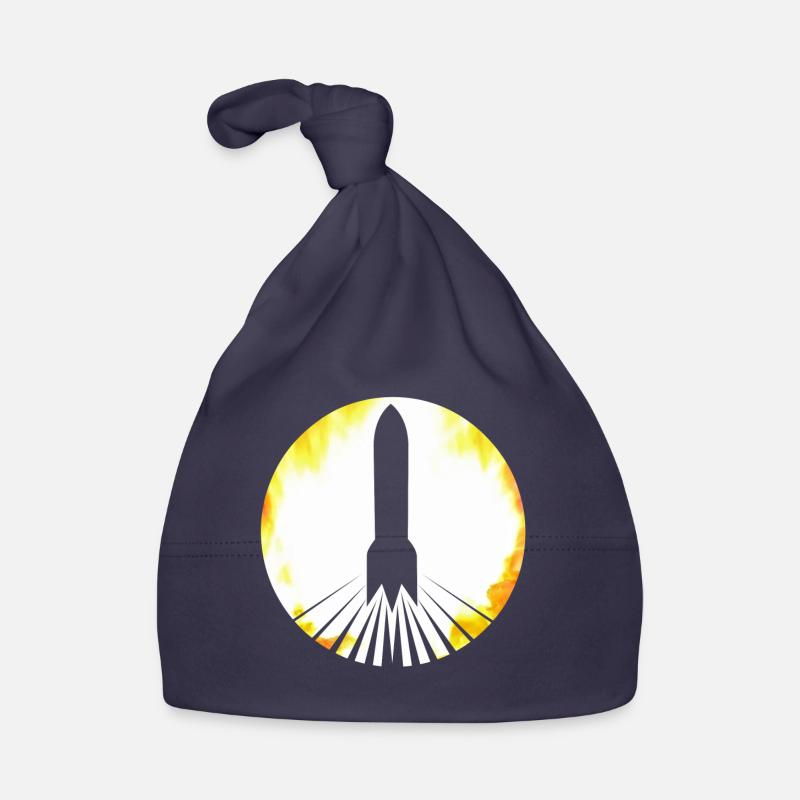 Lancement de fusée Bonnet bio Bébé