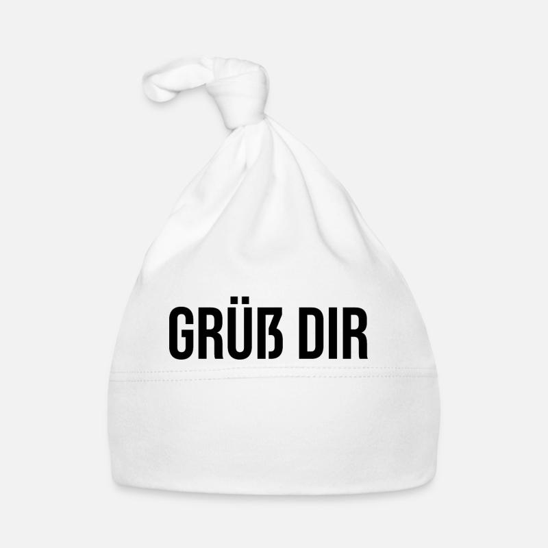 Grüß dir Baby Bio-Mütze