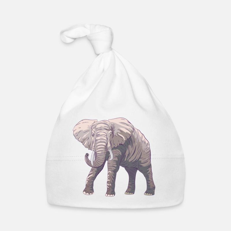 elephant Organic Baby Cap