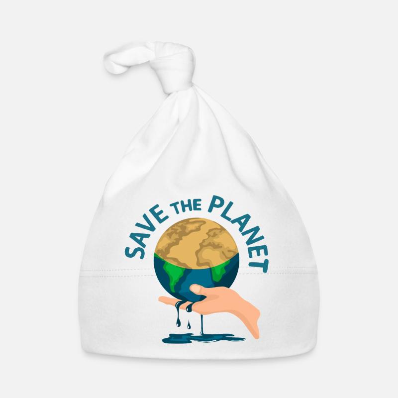 SAVE THE PLANET Organic Baby Cap