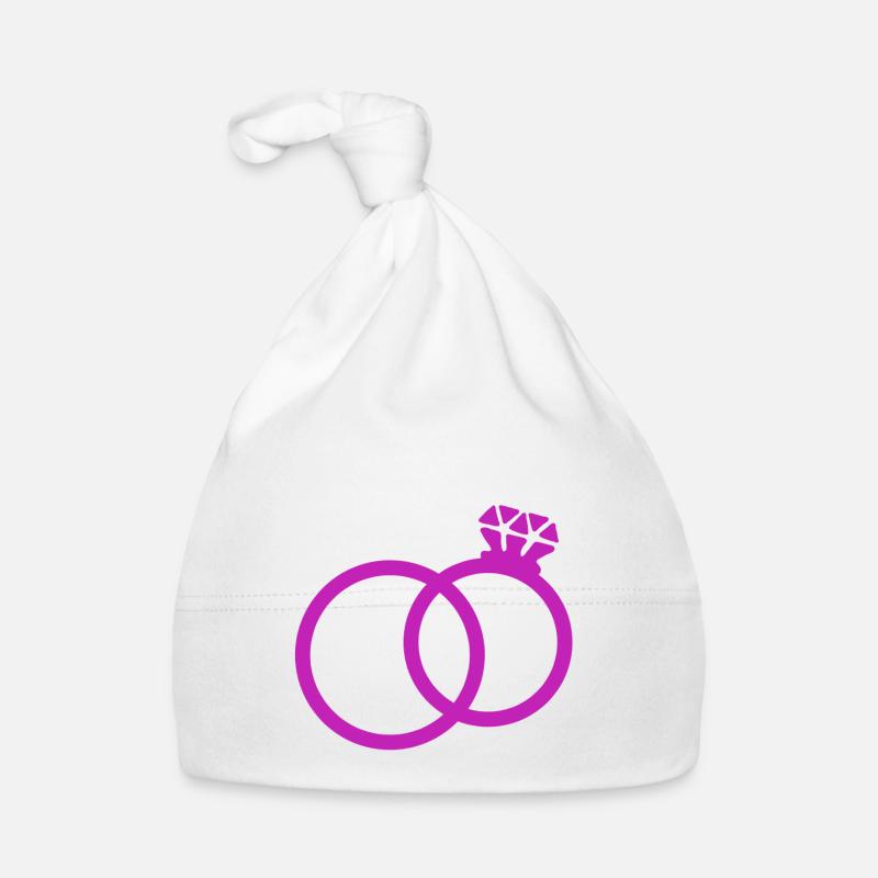 Mariage mariage marié marié Bonnet bio Bébé