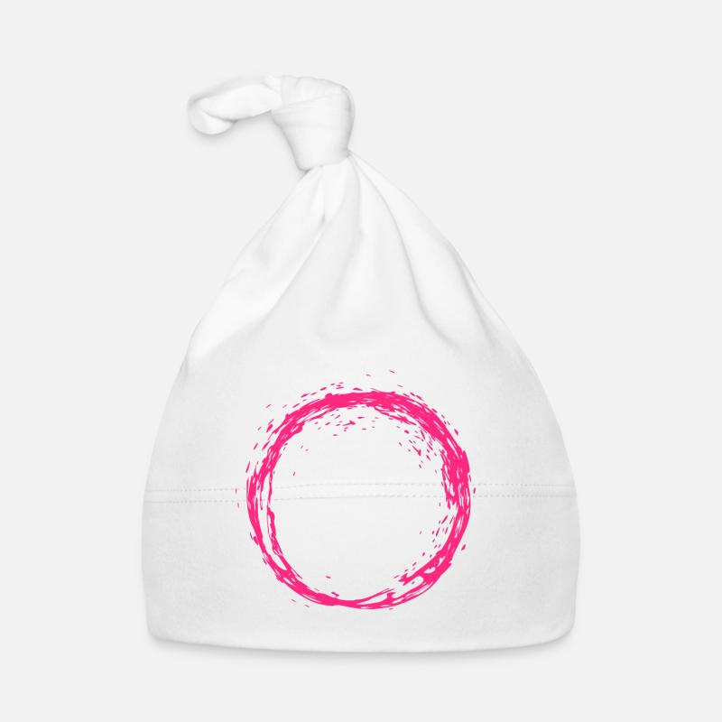 Cercle rose Bonnet bio Bébé