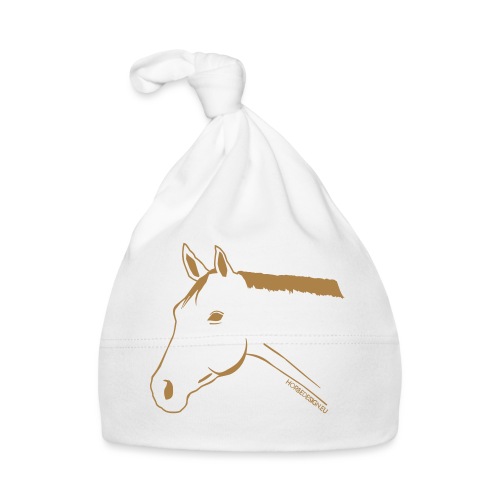 Pony Pferdekopf Reitbekleidung - Baby Bio-Mütze