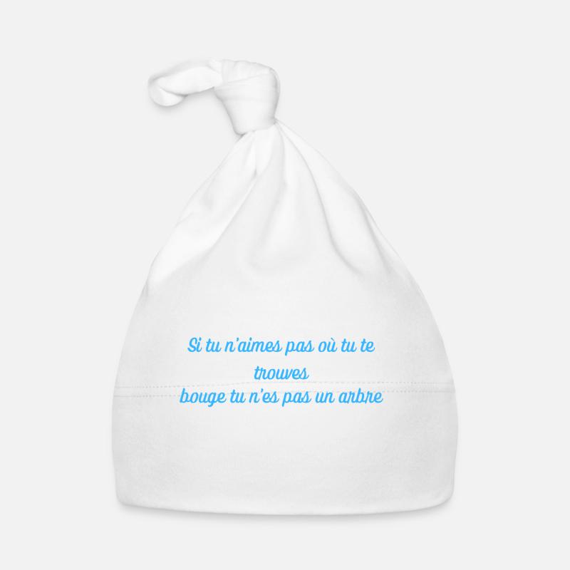 Citation - Bonnet bio Bébé - blanc