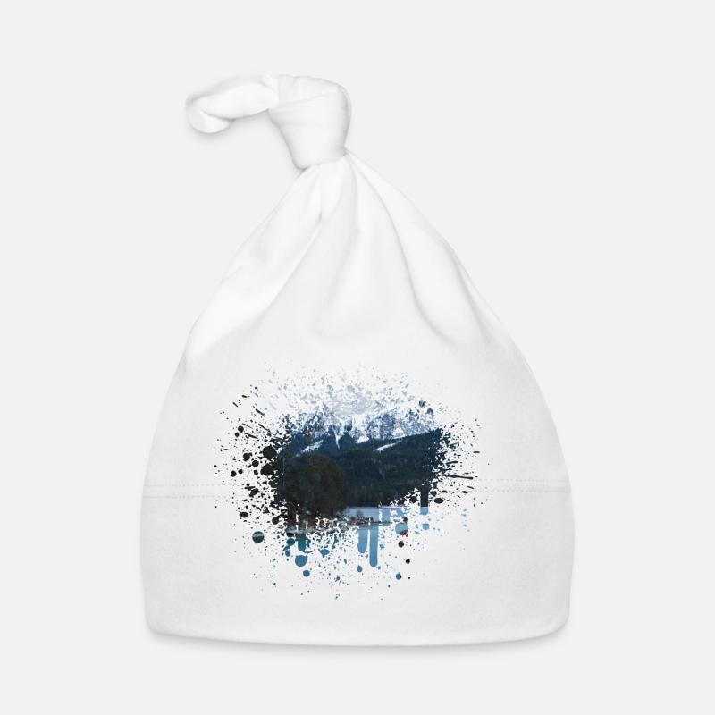 Mountain - Mountains Organic Baby Cap