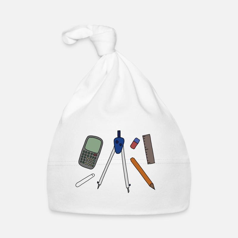 mathematics Organic Baby Cap