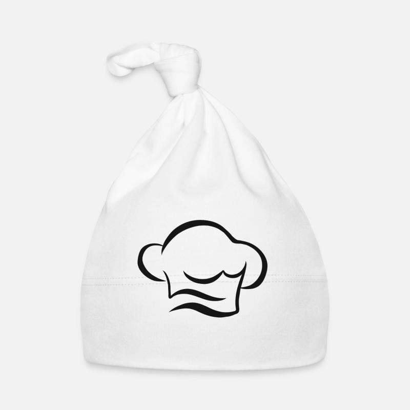 Chef hat cooking amateur chef gift chef baker Organic Baby Cap