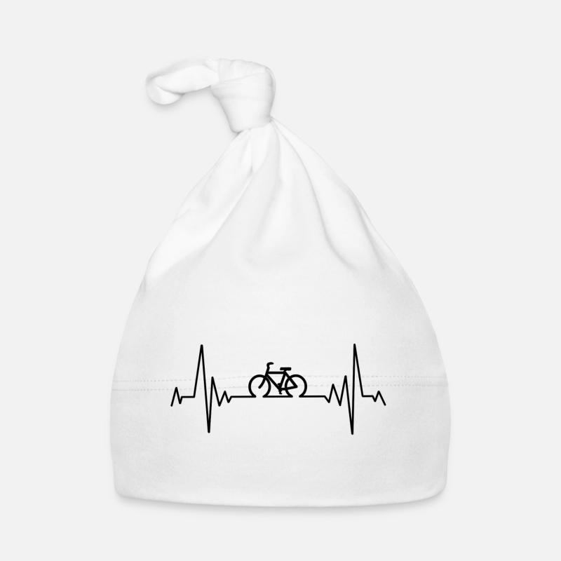 Vélo Vélo Vélo - Bonnet bio Bébé - blanc