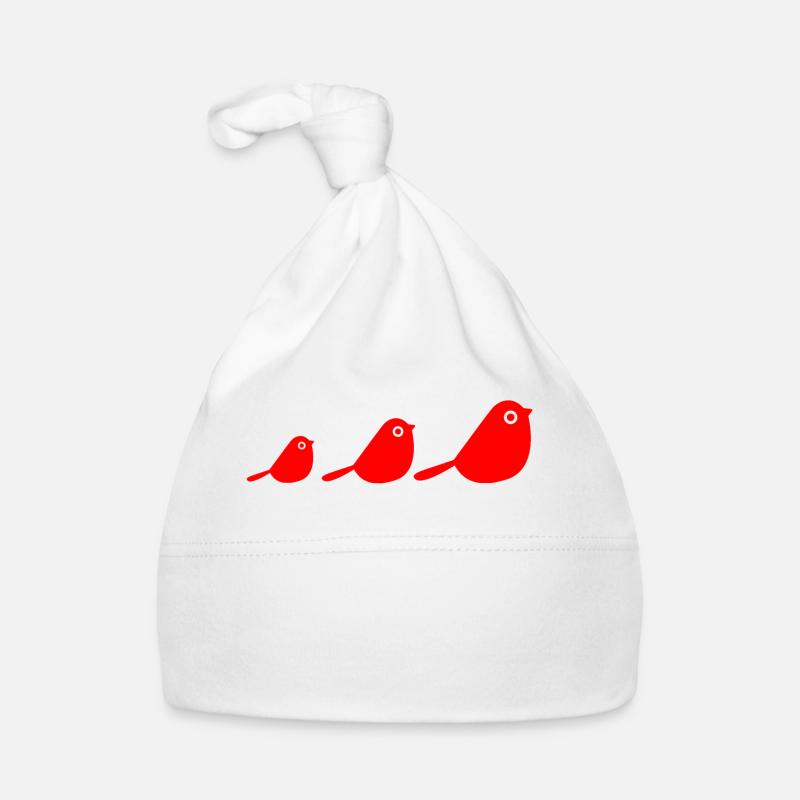 Uccelli Cappellino ecologico per neonato