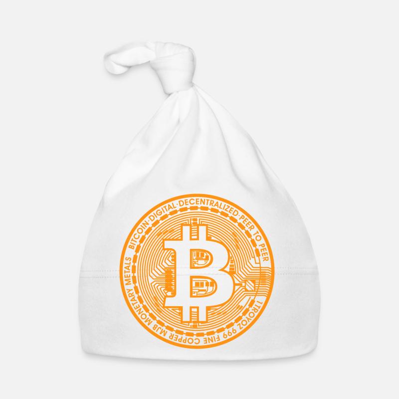Bitcoin Blockchain Baby Bio-Mütze