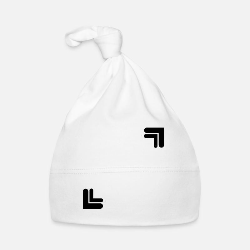 Black Corners Two Corners Decoration Frame Organic Baby Cap