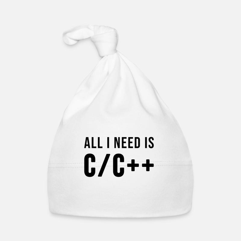 All I need is C/C++ Organic Baby Cap