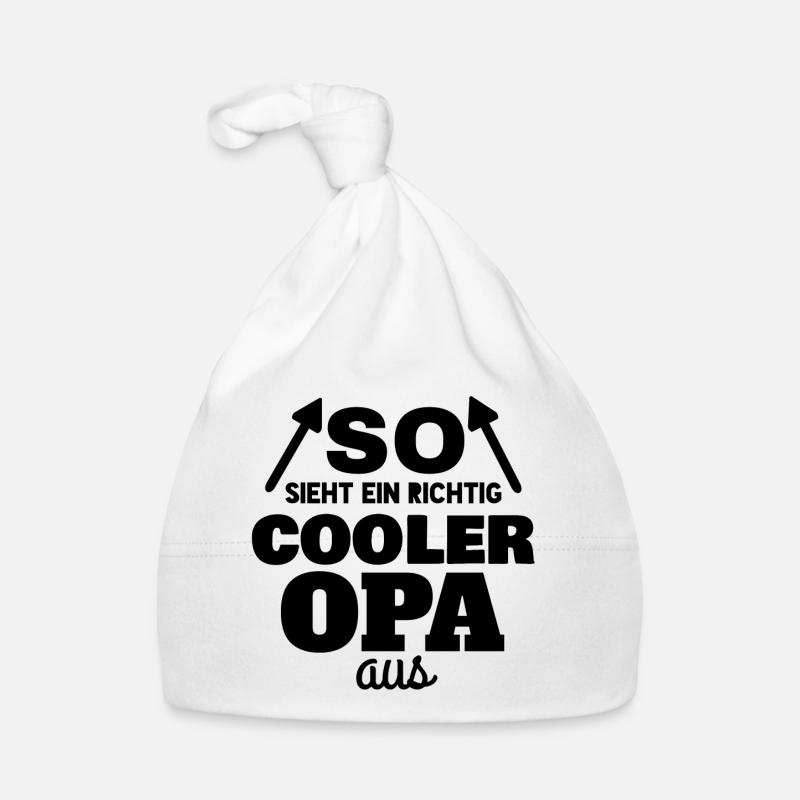 SO SIEHT EIN RICHTIG COOLER OPA AUS Baby Bio-Mütze