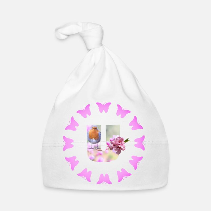 fruit blossom u Organic Baby Cap