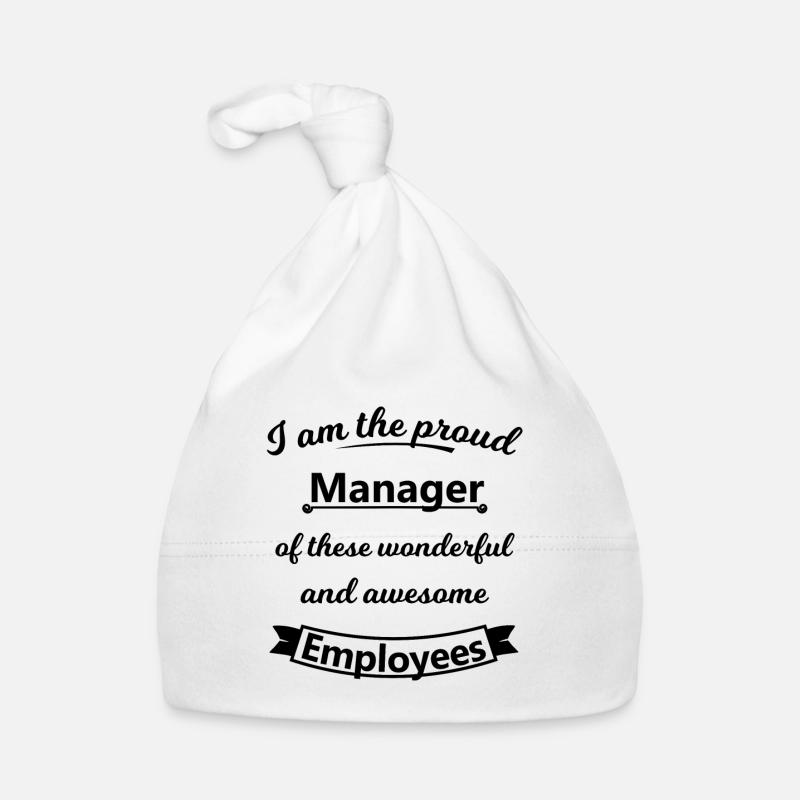 Manager - Bonnet bio Bébé - blanc