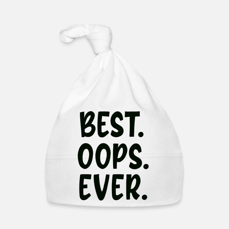 Best Oops Ever Organic Baby Cap