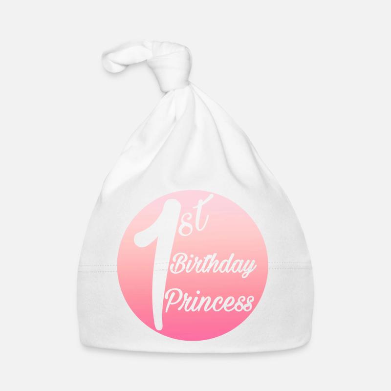 1. Geburtstag Prinzessin Baby Bio-Mütze