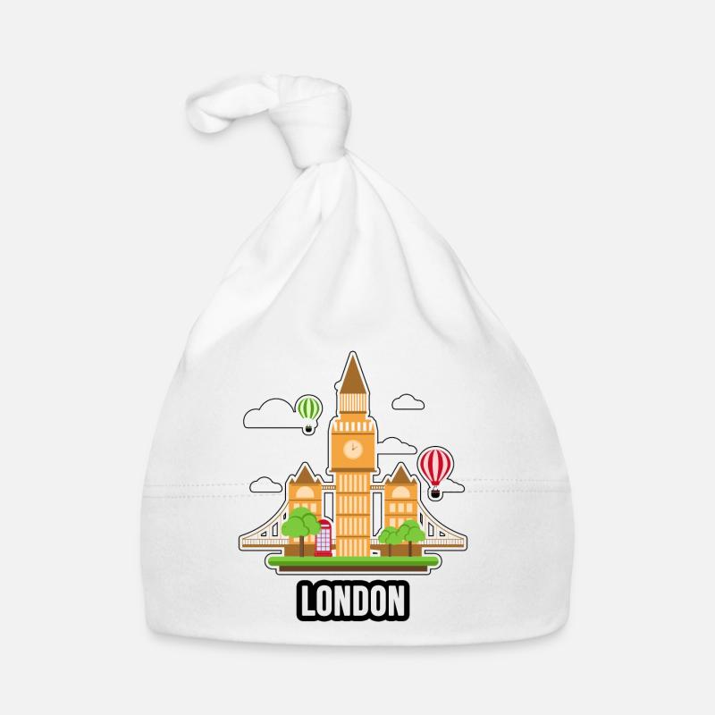 Londra Cappellino ecologico per neonato