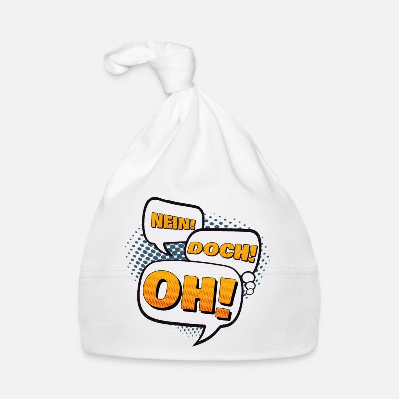 Nein! Doch! Oh! Baby Bio-Mütze