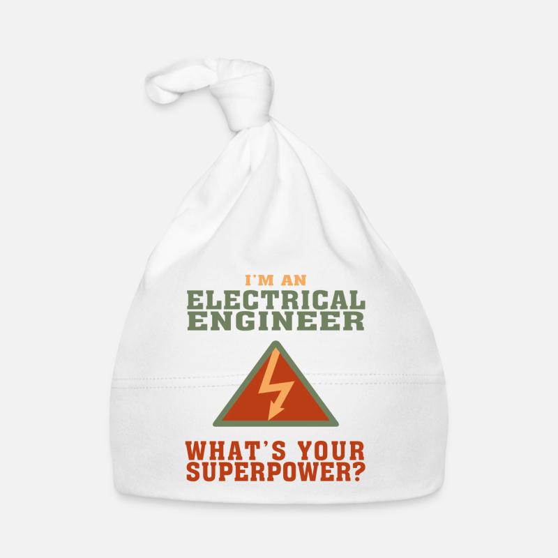 Funny Electrical Engineering Quote for Electrical Organic Baby Cap