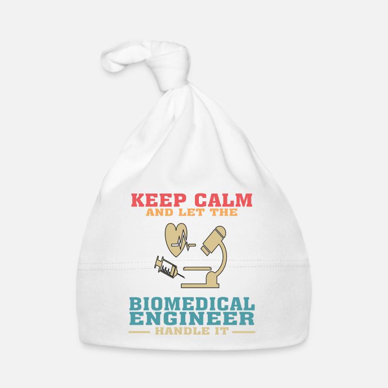 Funny Biomedical Engineering Quote for Biomedical Organic Baby Cap