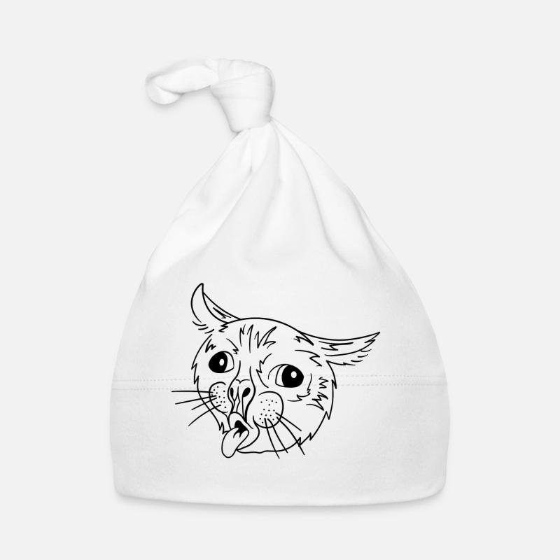Mèmes de chat moche Bonnet bio Bébé
