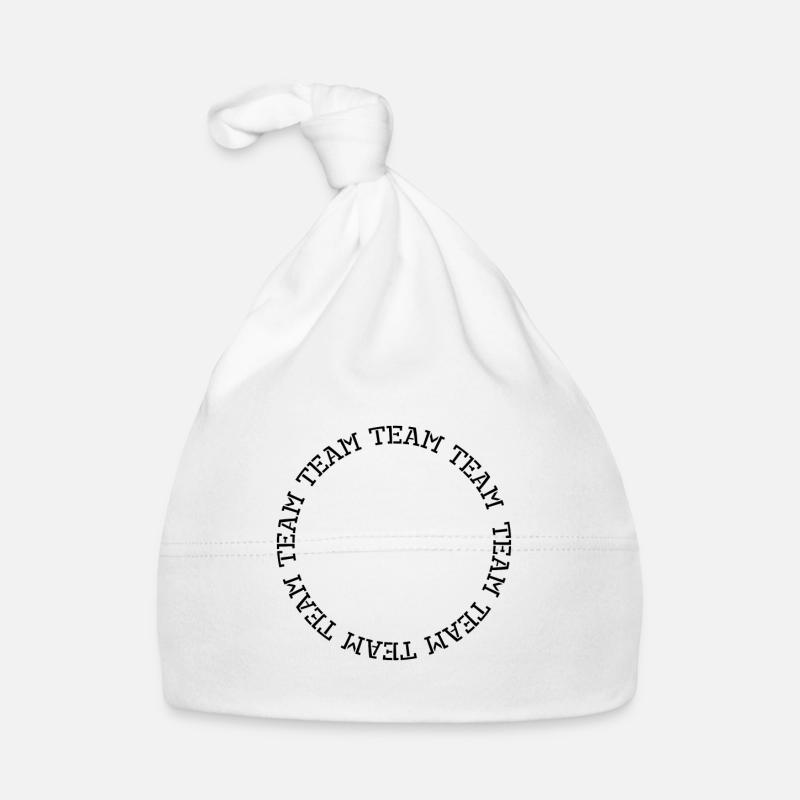 Team Kreis Symbol Bonnet bio Bébé