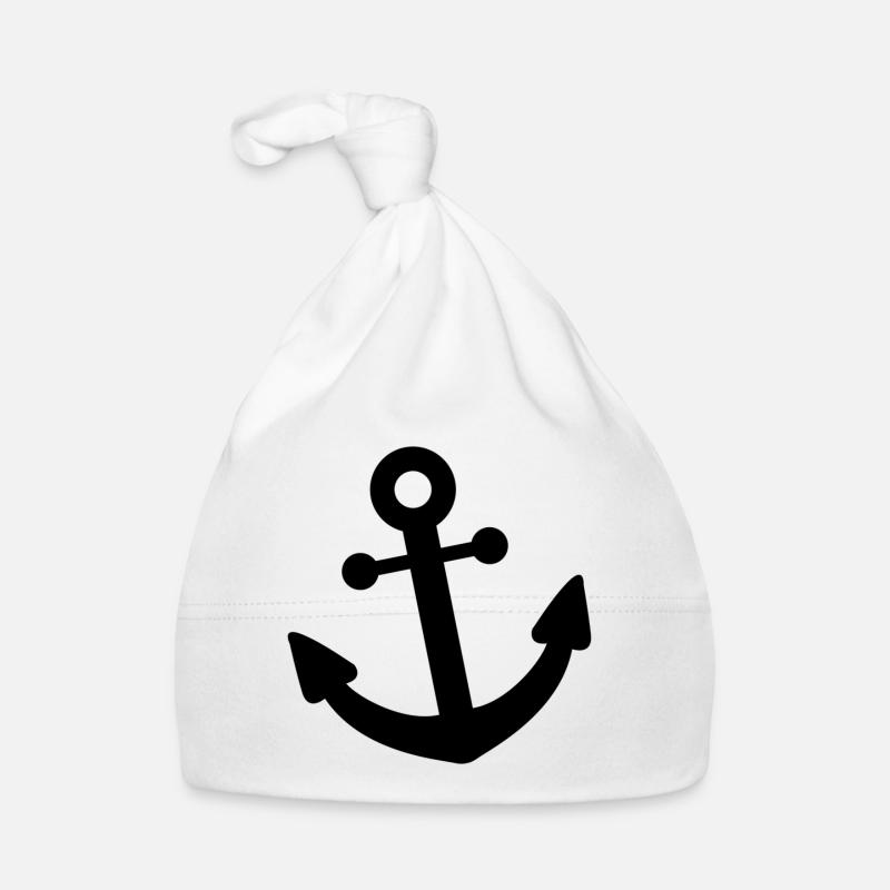 Anker Seemann Seefahrt Baby Bio-Mütze