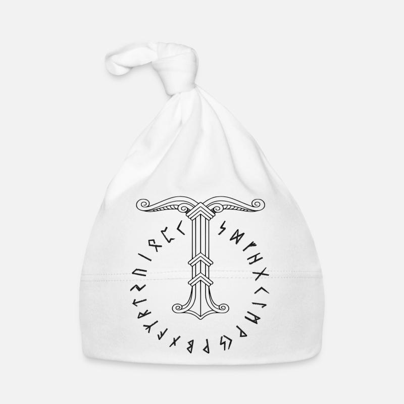 Irminsul Viking symbol Organic Baby Cap
