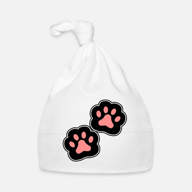 Pfoten Katze Hund Baby Bio-Mütze
