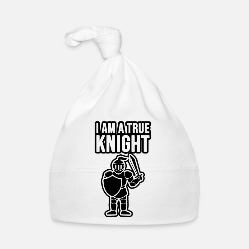 Ich bin ein wahrer Ritter Baby Bio-Mütze