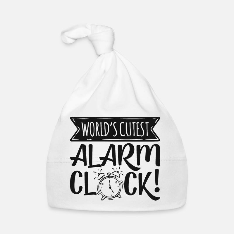 Le réveil le plus mignon du monde Bonnet bio Bébé