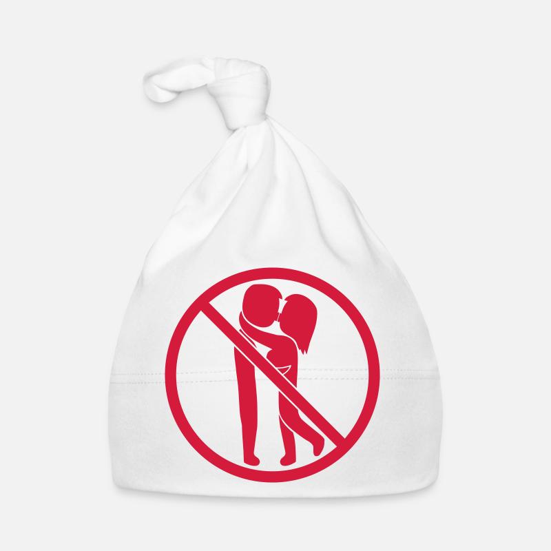 Signe interdit Baiser Bonnet bio Bébé
