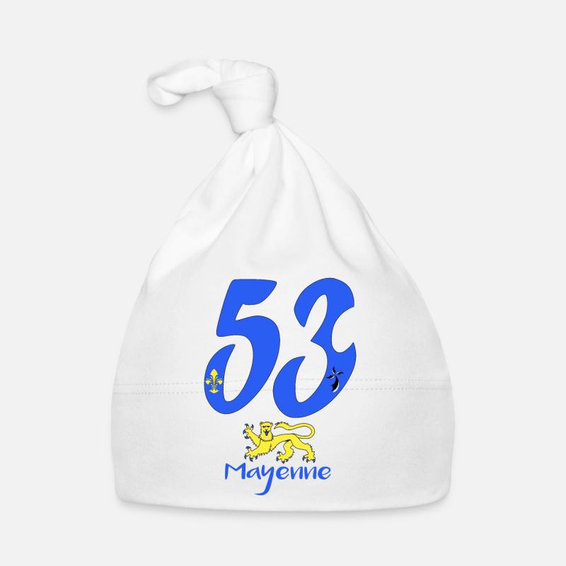 Mayenne - Bonnet bio Bébé - blanc