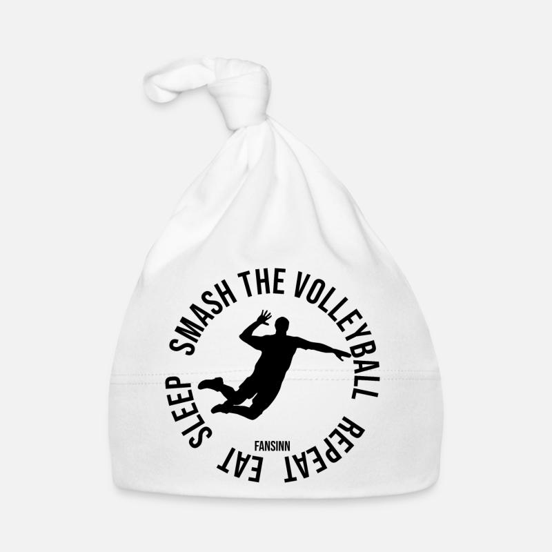 Équipe de volleyball de plage Bonnet bio Bébé