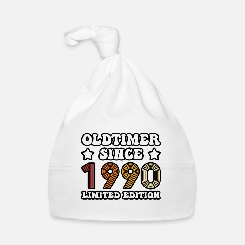 OLDTIMER SEIT 1990 Baby Bio-Mütze